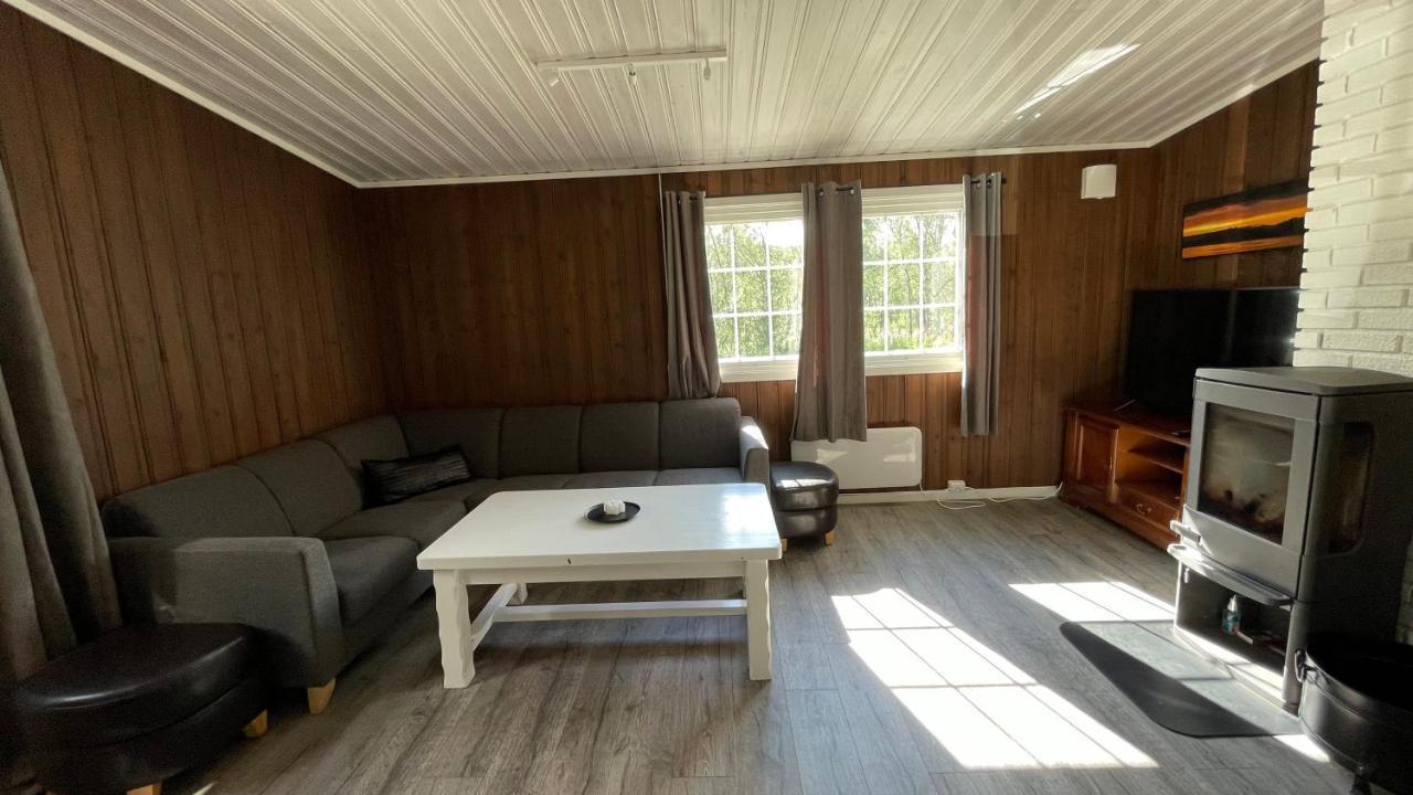 Villa Stor Hytte I Olderfjord Russenes Exterior foto